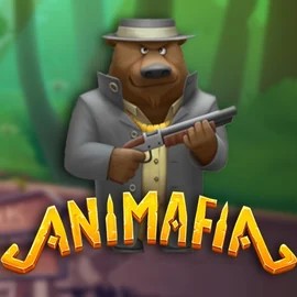Official Slots logo: Animafia by Peter & Sons at Kingmaker Casino