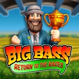 Big Bass Return to the Races by Pragmatic Play, showcased at kingmaker-kazino.com – game logo