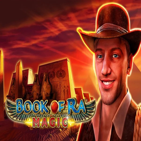Book of Ra Magic slot icon by Greentube, available at Kingmaker Casino