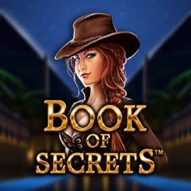 Book of Secrets logo – Slots by SYNOT Games at Kingmaker Casino