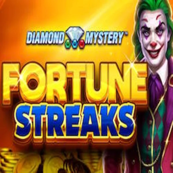 Diamond Mystery Fortune Streaks slot icon by Greentube, available at Kingmaker Casino
