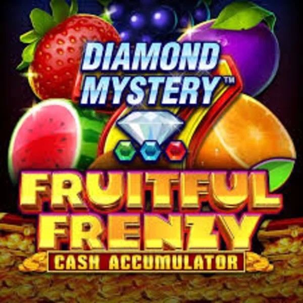 Diamond Mystery Fruitful Frenzy Cash Accumulator by Greentube, showcased at kingmaker-kazino.com – game logo