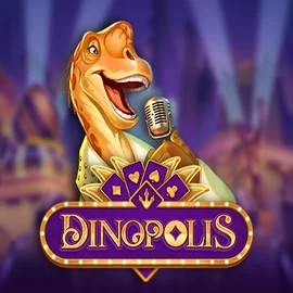 Slots logo of Dinopolis from Push Gaming at Kingmaker Casino