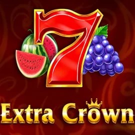 Extra Crown slot logo by Amusnet Interactive at Kingmaker Casino