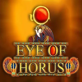 Eye of Horus logo – Slots by RTG (Reel Time Gaming) at Kingmaker Casino