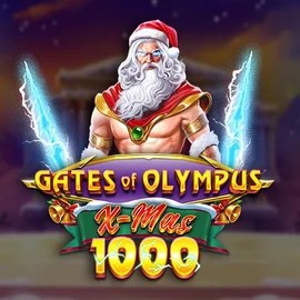 Gates of Olympus Xmas 1000 logo by Pragmatic Play at Kingmaker Casino