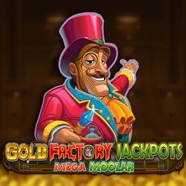 Gold Factory Jackpots Mega Moolah – slot by Aurum Signature Studios, featured at kingmaker-kazino.com
