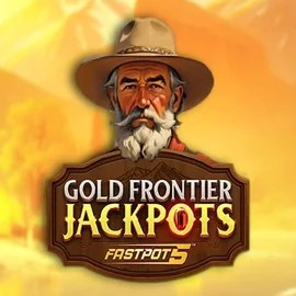 Gold Frontier Jackpots FastPot5 by Yggdrasil, showcased at kingmaker-kazino.com – game logo