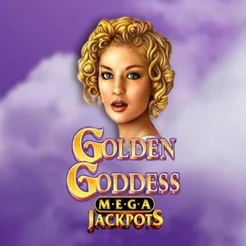 Golden Goddess Megajackpots game by IGT – logo hosted on Kingmaker Casino