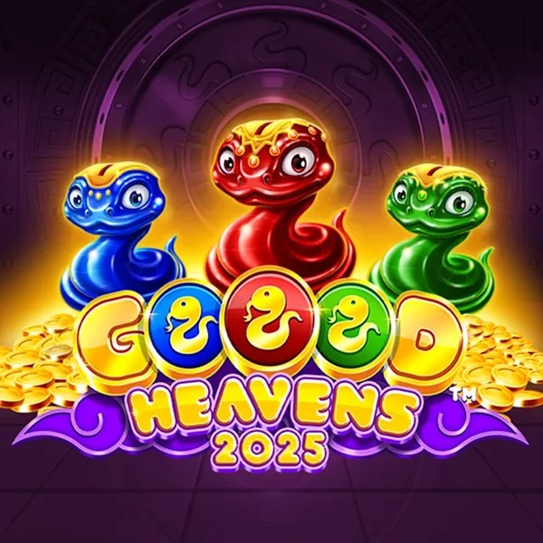 Goood Heavens by Rarestone Gaming, showcased at kingmaker-kazino.com – game logo