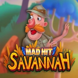 Mad Hit Savannah logo by RubyPlay Kingmaker Casino