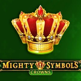 Mighty Symbols Crowns slot visual from Wazdan available on kingmaker-kazino.com