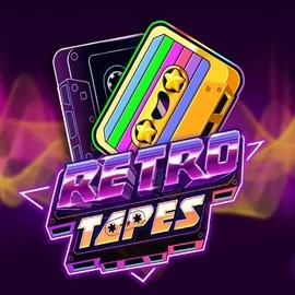 Retro Tapes logo by Push Gaming Kingmaker Casino