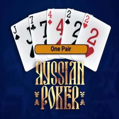 Russian Poker game by OneTouch Games – logo hosted on Kingmaker Casino
