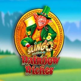 Official Casino logo: Slingo Rainbow Riches by Gaming Realms at Kingmaker Casino