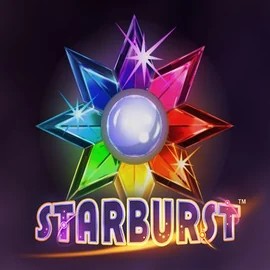 Starburst logo by NetEnt Kingmaker Casino