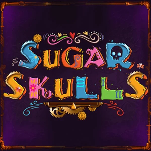 Sugar Skulls game by Booming Games – logo hosted on Kingmaker Casino