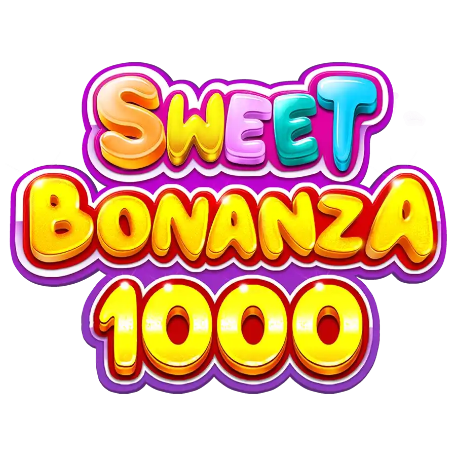 Sweet Bonanza 1000 slot logo by Pragmatic Play at Kingmaker Casino