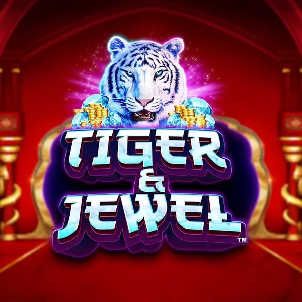 Tiger and Jewel slot logo by Greentube at Kingmaker Casino