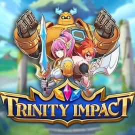 Official Slots logo: Trinity Impact by Play’n GO at Kingmaker Casino