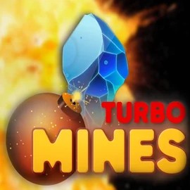 Turbo Mines logo by Turbo Games Kingmaker Casino