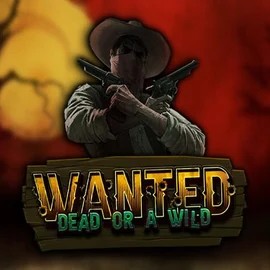 Wanted Dead or a Wild logo by Hacksaw Gaming at Kingmaker Casino